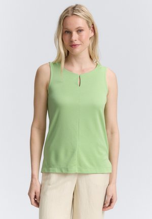 CREW NECK - Top - pistachio green