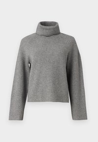 OBJVIOLA ROLLNECK - Jumper - medium grey