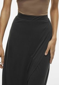 VILA VIMODALA  - A-line skirt - black