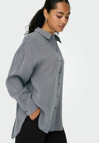 ONLY Button-down blouse - plum kitten