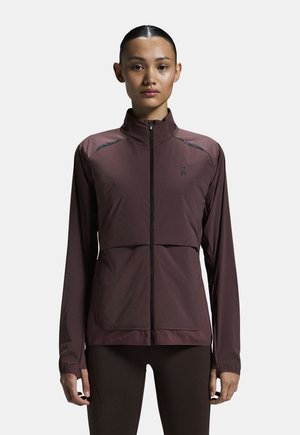 On WEATHER INSULATED - Veste softshell - mulberry