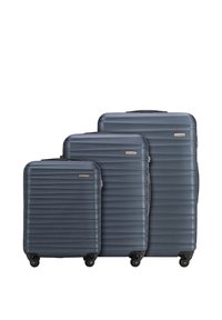 WITTCHEN LUGGAGE SET FROM ABS - Trolley - blue