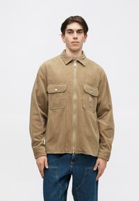 Carhartt WIP REYNOLD SHIRT  - Kevyt takki - leather rinsed