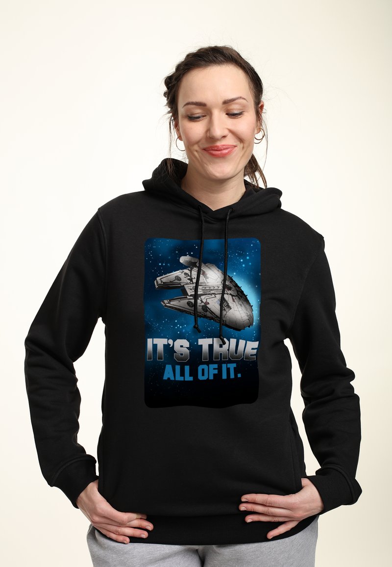 Star Wars STAR WARS EPISODE 7 SPACE TRUTH Sweat Capuche Black