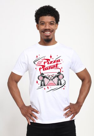 TOY STORY PIZZA PLANET GUARDS - T-shirt z nadrukiem