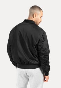 Smilodox STREETWEAR BOMBER LOGO DAXTON - Chaquetas bomber - schwarz