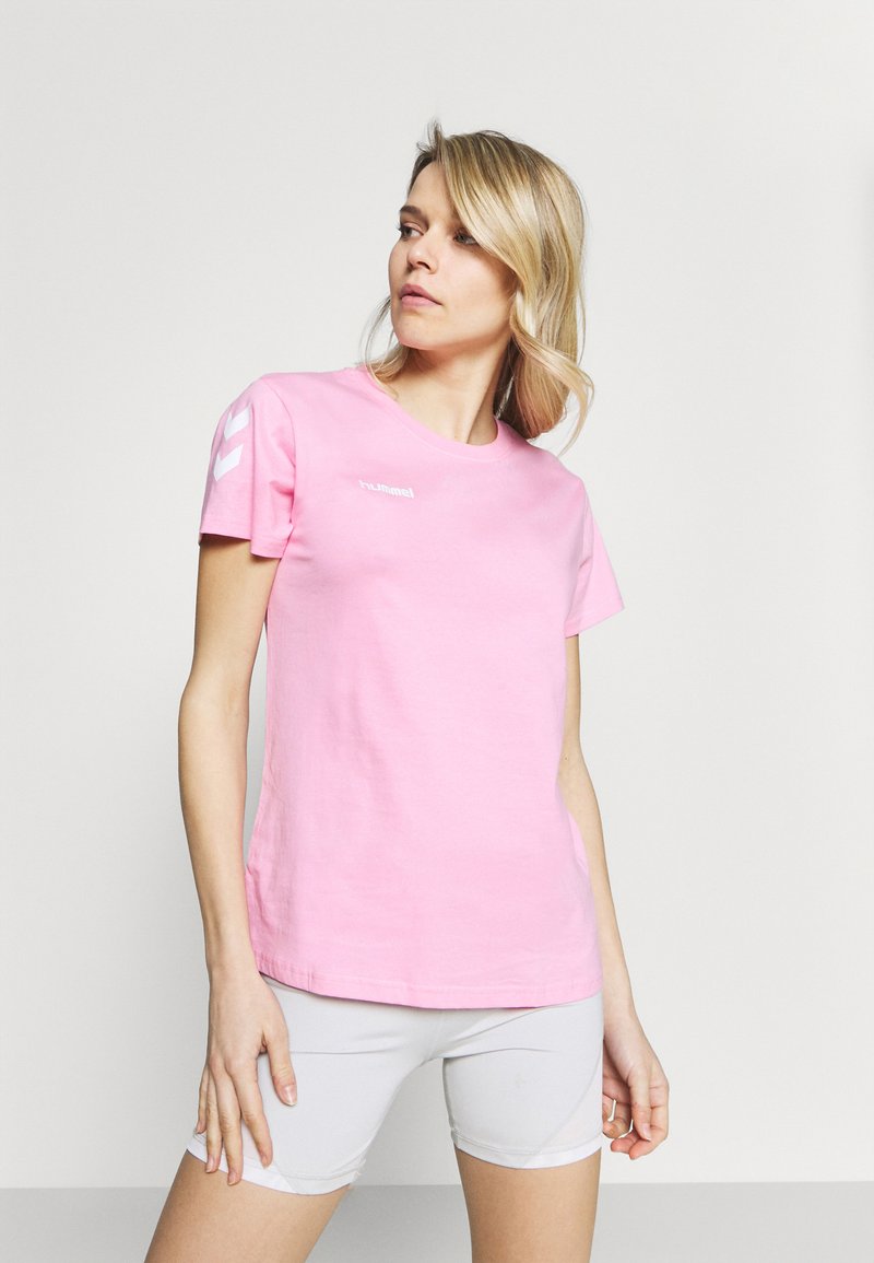 Hummel GO WOMAN - T-shirt print - candy