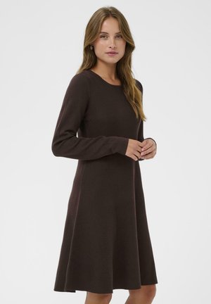 MALINA - Robe pull - black coffee