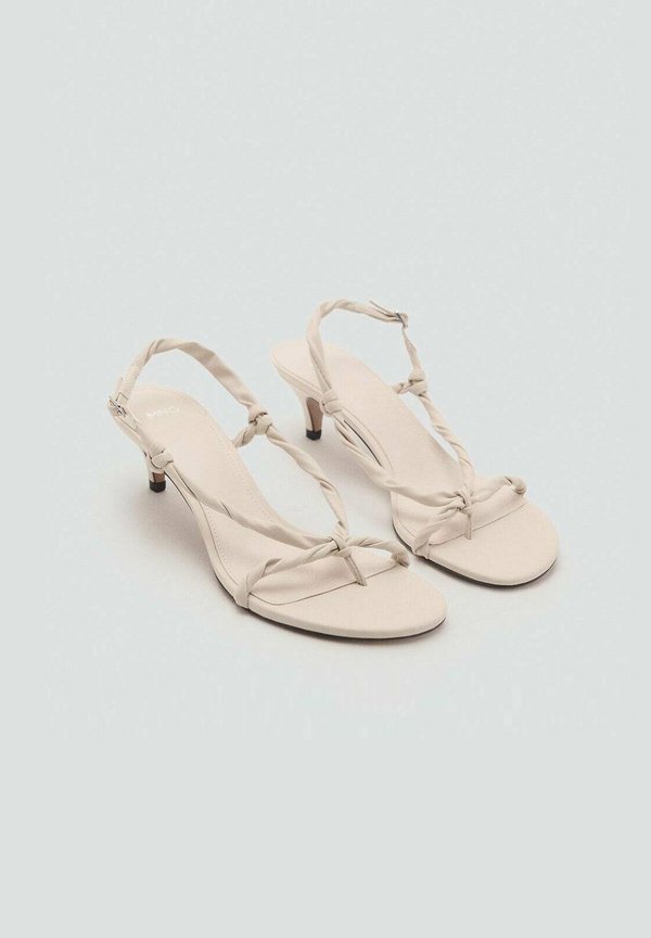 T-bar sandals - ecru4