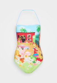 CUBA BANDEAU ONE PIECE - Maudymosi kostiumėlis - turquoise