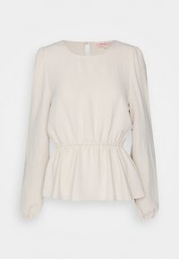 ONLMETTE O NECK - Blouse - pumice stone