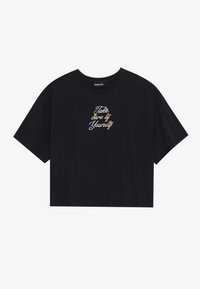 T-shirts med print - black