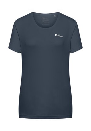 Jack Wolfskin, TECH T W - Sport T-shirt - midnight sky