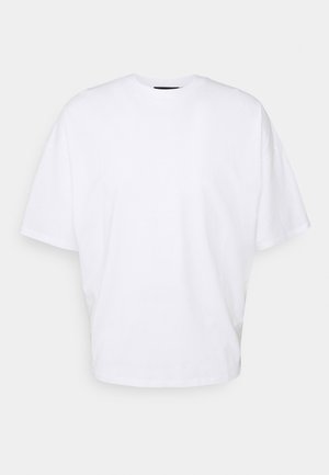 T-shirt Urban Classics oversized mock neck - blanc - M Blanc - Prêt-à-Porter