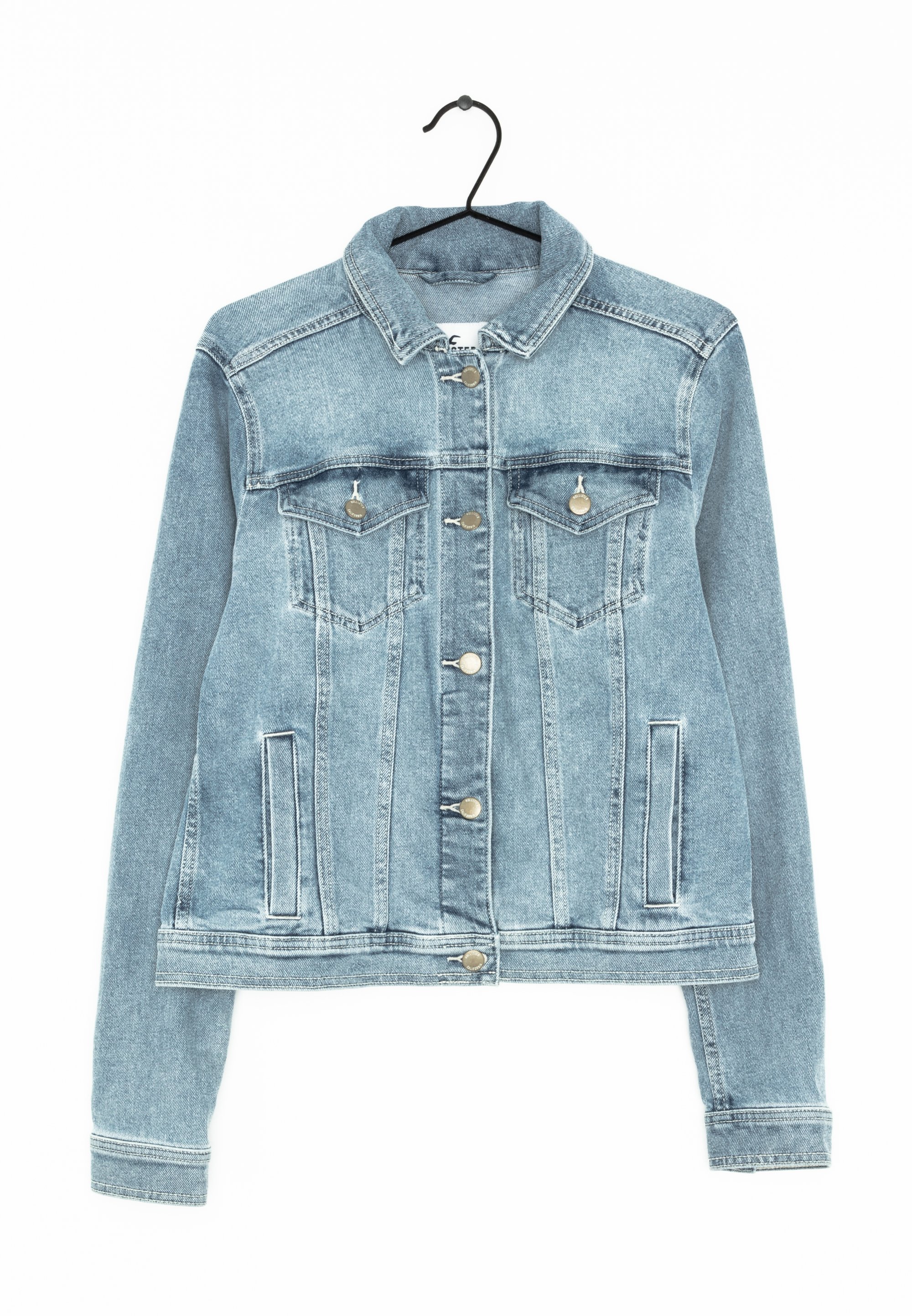 Denim Hollister Long Jacket Hollister Denim Jacket Blue (Pre-owned)