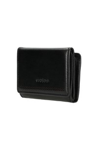 Wojas Z AŻUROWYMI WSTAWKAMI I LOGO - Portemonnee - black