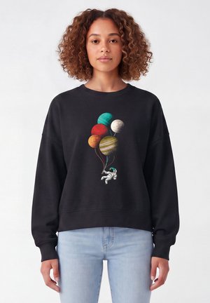 watapparel, BALLOON SPACEMAN - Sweater - black