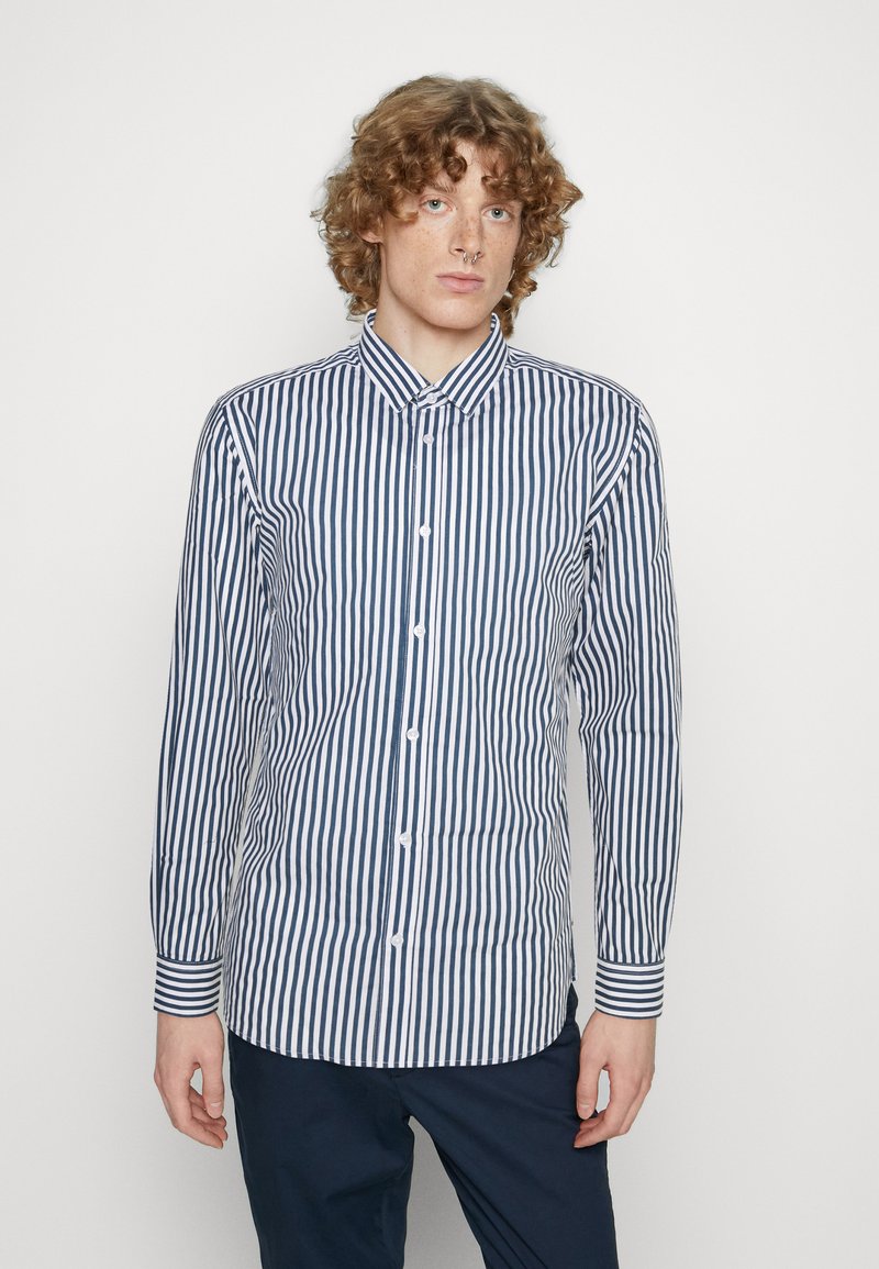 Only & Sons Blue Cotton Dress Shirt