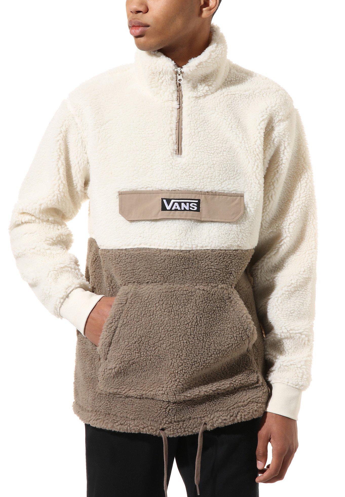 Vans MN REDMOND QZIP SHERPA - Fleece 