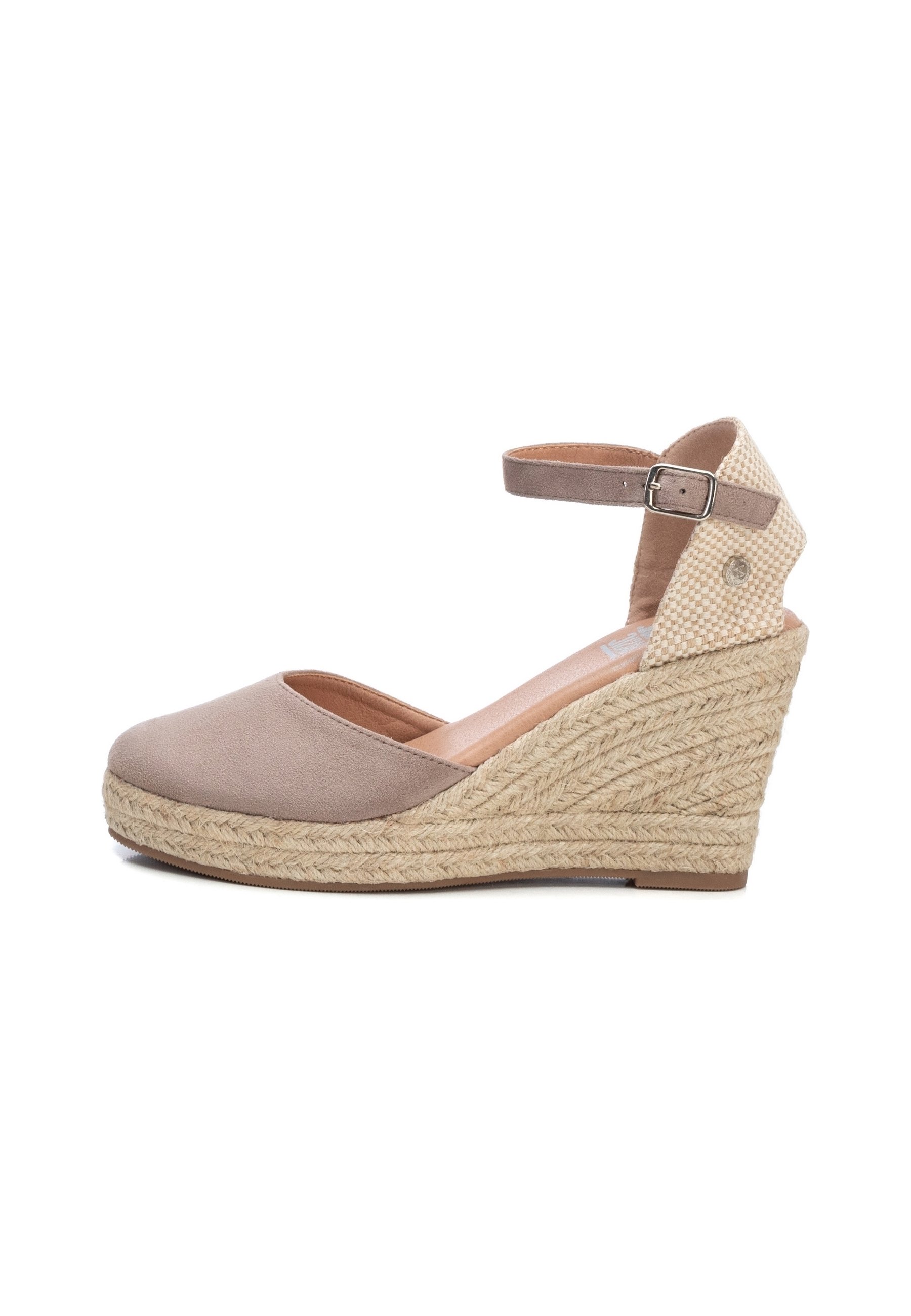 XTI Sandalias de cuña - taupe/marrón topo - Zalando.es