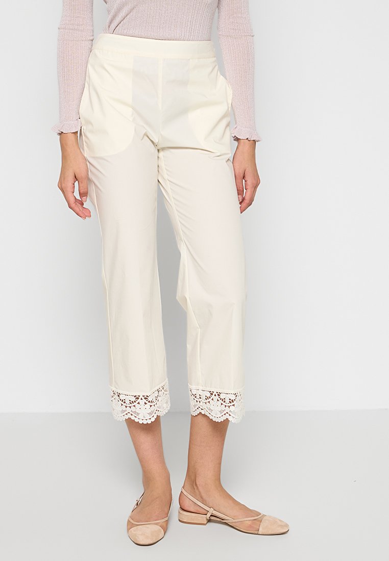 TWINSET Broek crème TWINSET Broek crème