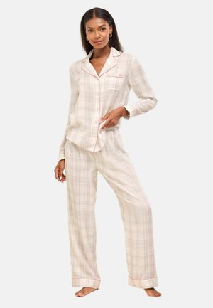 REGULAR FIT -  LONG SLEEVE  SET  - Pidžamas komplekts - grey check