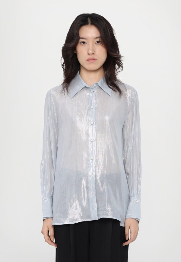 SEDILE - Button-down blouse - azzurro