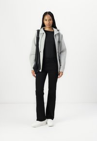 Copenhagen Muse Zip-up sweatshirt - medium grey melange