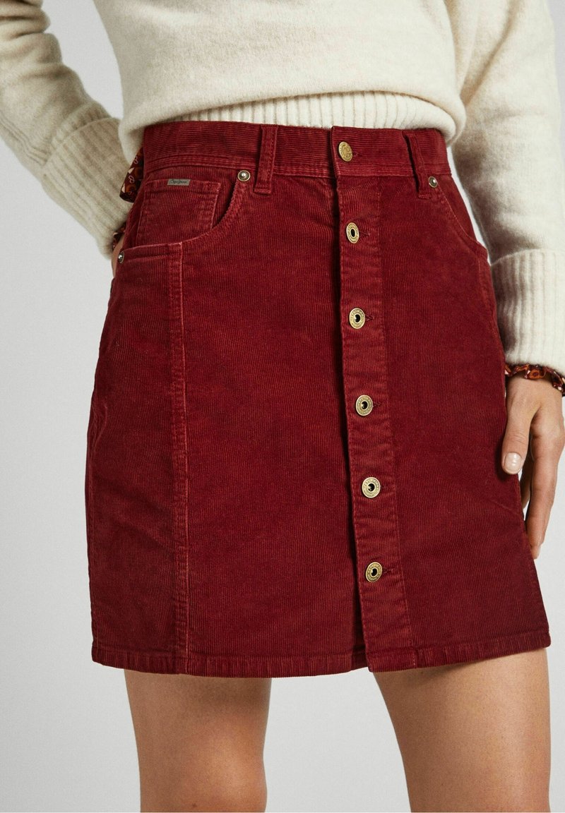 Pepe Jeans Minijupe - red
