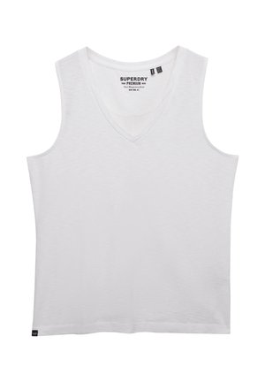 Superdry & Co, SUPERDRY STUDIOS V-NECKLINE VEST TOP.. - Top - optic