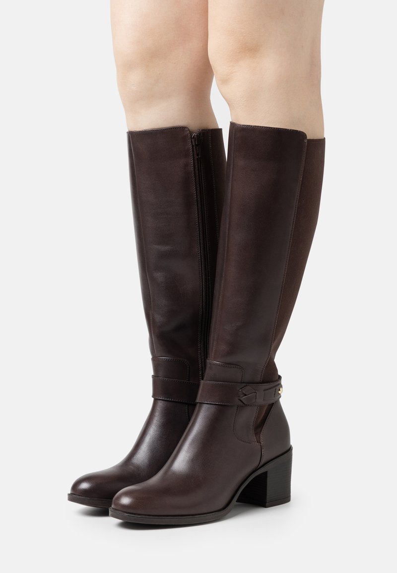 Geox Dames D Giselda C enkellaars, zwart, 41 EU