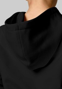 MoonWorks WEIHNACHTSMOTIVE LUSTIGE GESCHENKE OUTFIT - Kapuzenpullover - dabbing schneemann schwarz