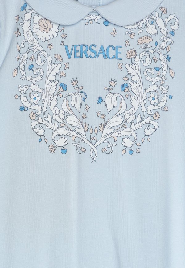 BABY BODYSUIT WITH FEET LOGO BAROCCO PRINT UNISEX - Sleep suit3