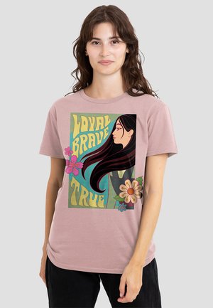 Print T-shirt - pink
