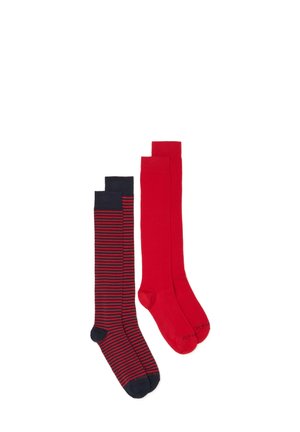 2 PACK OF ELASTICATED - Kniekousen - red/blue