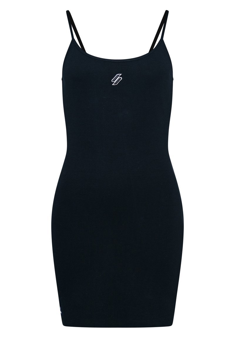 Superdry & Co Gebreide jurk zwart