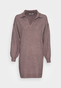 JDY Stickad klänning - light pink
