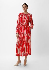 comma Freizeitkleid - preiselbeere
