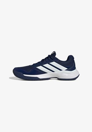 adidas Performance, GAMECOURT 3 M WIDE AC - Multicourt Tennisschuh - dkblue ftwwht cblack