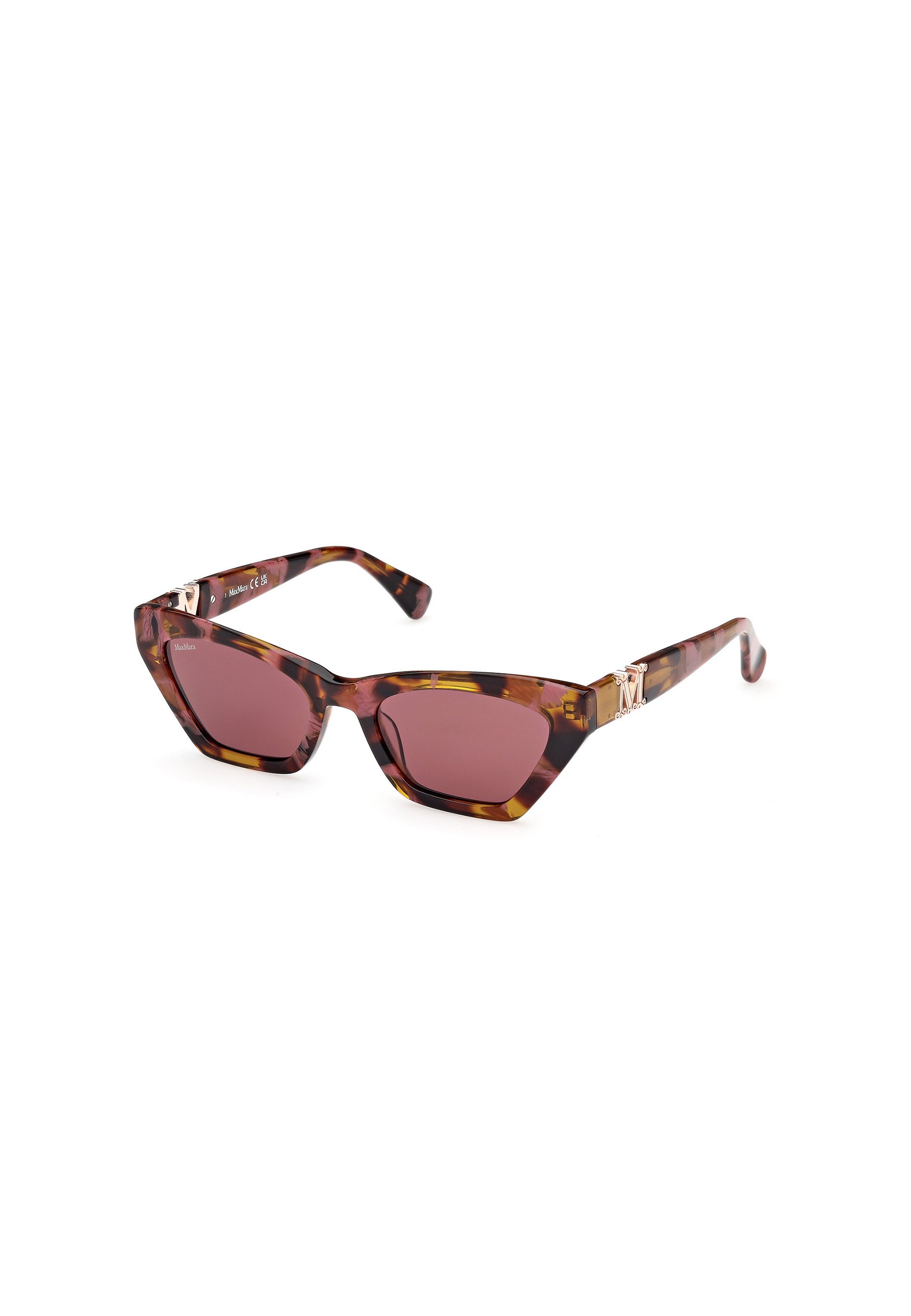 Max Mara Burgundy Acetate Women\'s Sunglasses Maxmara MM0188 69S - Sunglasses for Women - LookerOnline main image 4