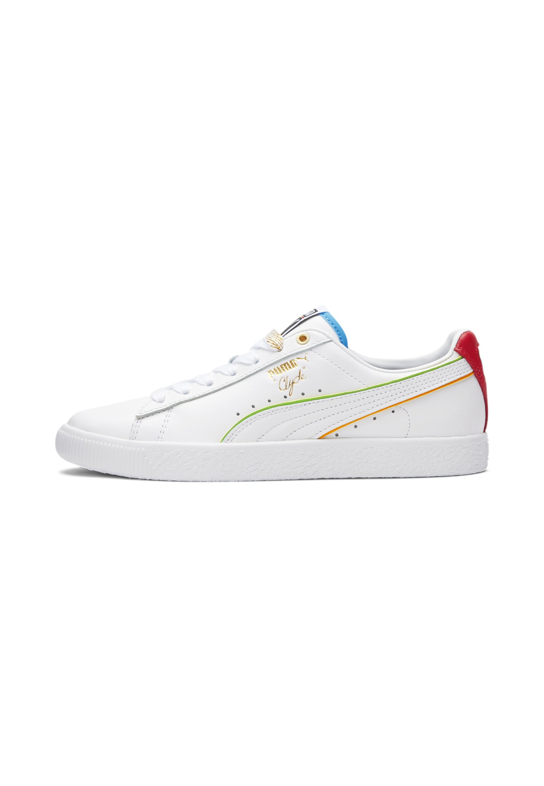 puma blue white red