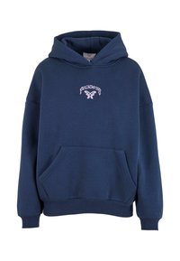FELICIOUS OVERSIZE - Mikina s kapucňou - stone blue