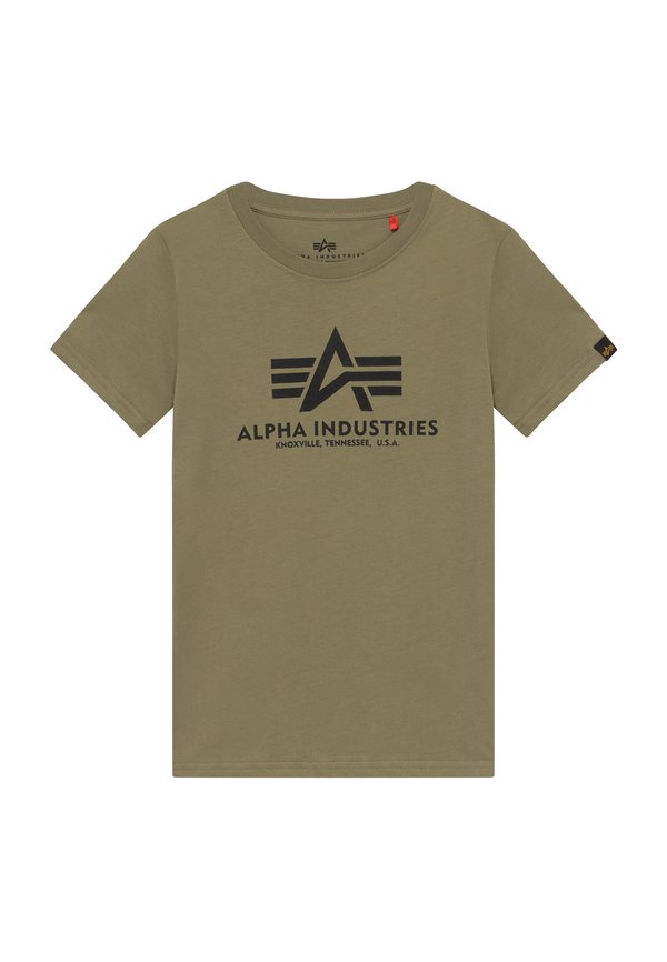 BASIC KIDS TEENS UNISEX - Print T-shirt - olive3