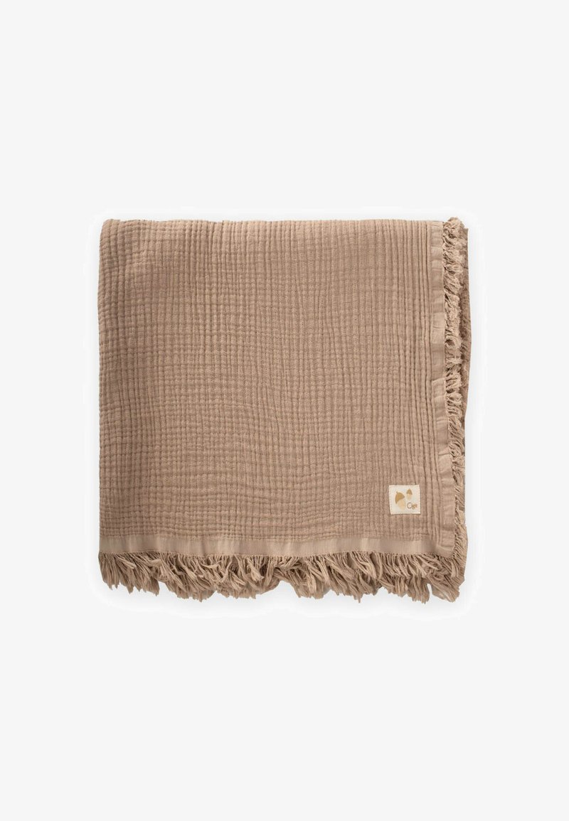 Cigit FOUR LAYER - Muslin blanket - taupe