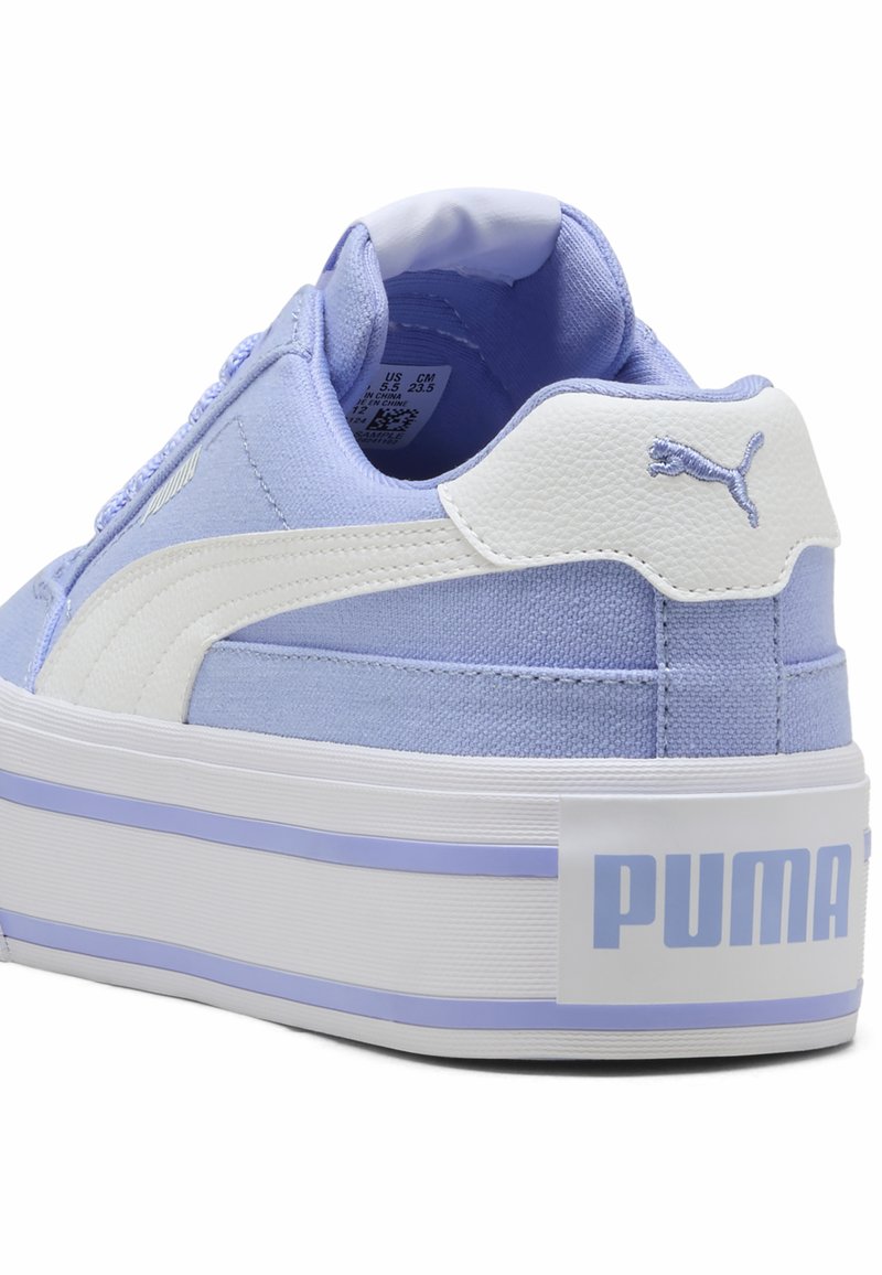 Puma COURT CLASSIC VULC PLATFORM SNEAKERS - Tenisky - intense lavender- white