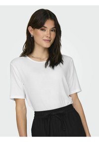 JDY NORMAL GESCHNITTEN RUNDHALS - T-shirt basic - white