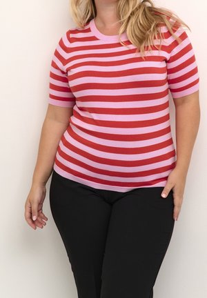 T-shirt con stampa - pink