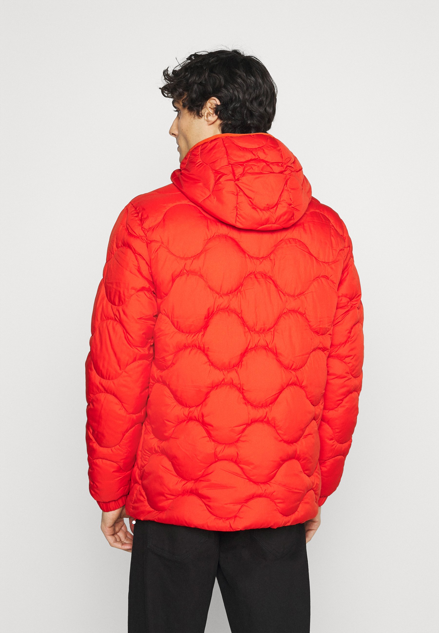 lyle and scott jacket orange