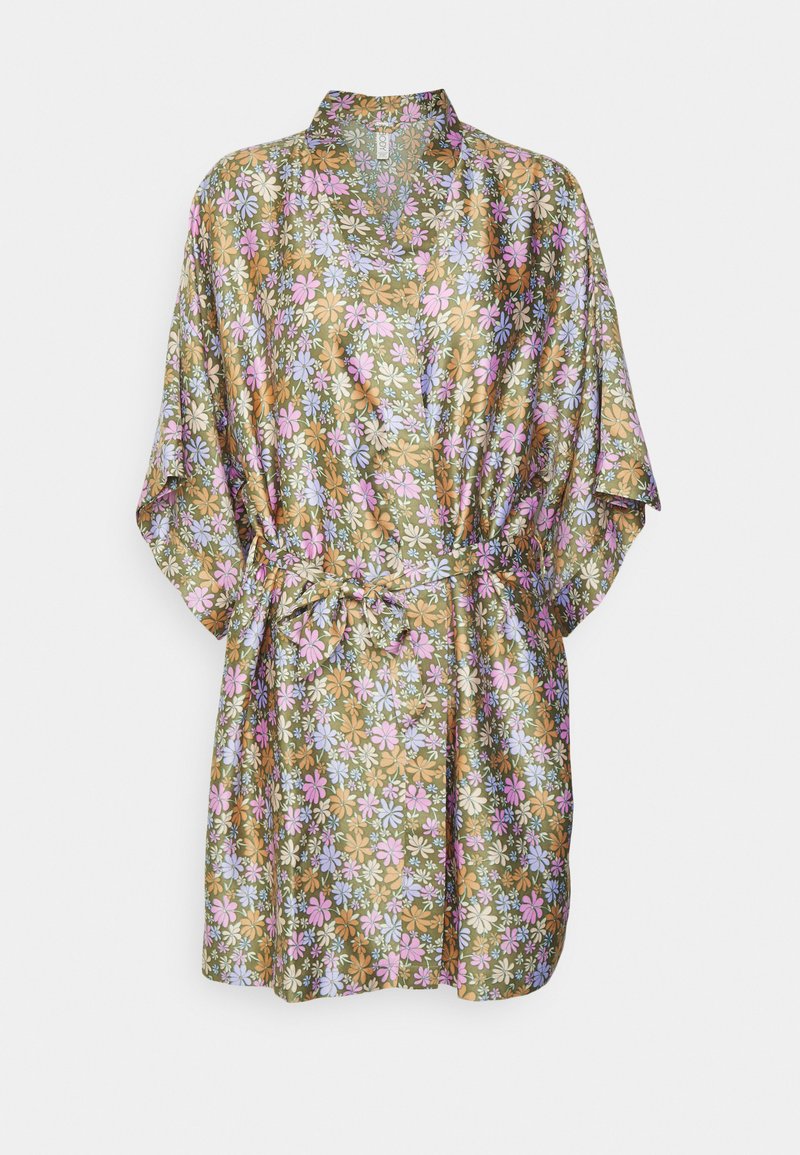 Damen Nachthemden | Cotton On Body ROBE Bademantel olive oil/mehrfarbig - HM65043 Damen Nachthemden | Cotton On Body ROBE Bademantel olive oil/mehrfarbig - HM65043
