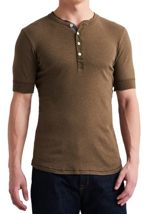 KARL-HEINZ - Basic T-shirt - braun
